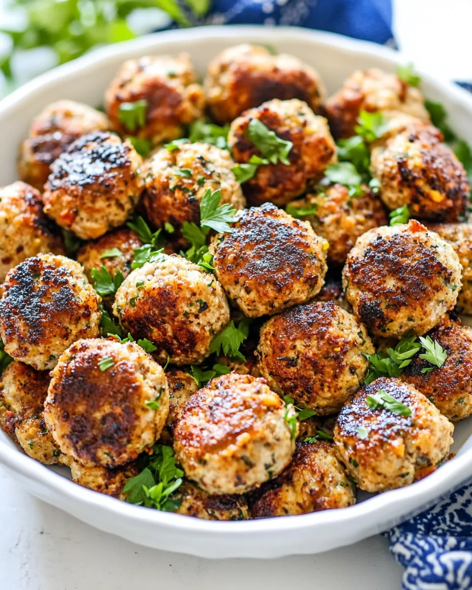 Sweet Potato Turkey Meatballs