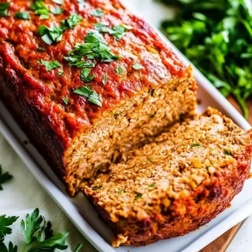 Sweet Potato Turkey Meatloaf