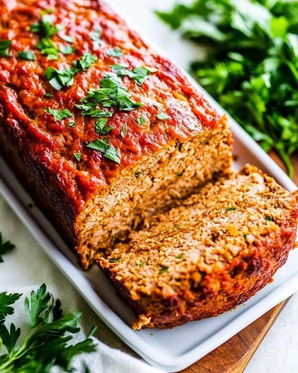 Sweet Potato Turkey Meatloaf