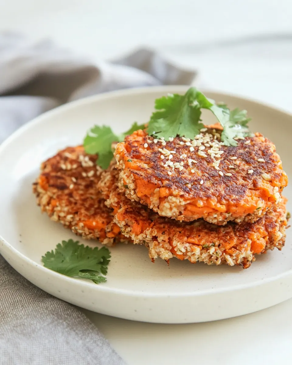 Sweet Potato and Parsnip Fritters