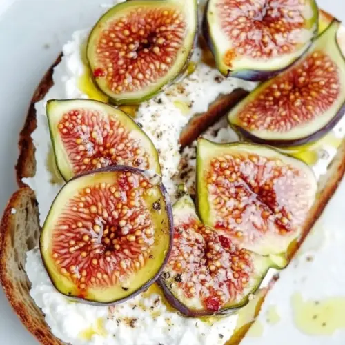 Sweet Ricotta and Fig Toast