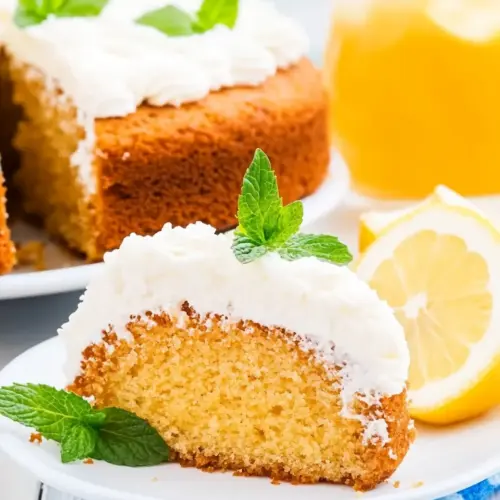 Sweet Tea and Lemonade Cake