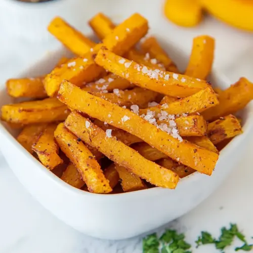 Sweet and Salty Butternut Squash Fries