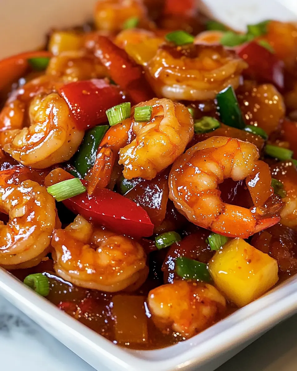Sweet and Sour Shrimp