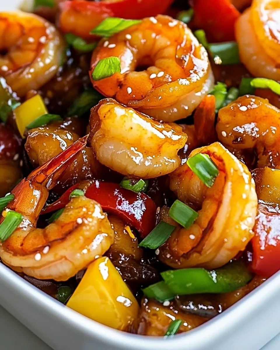 Sweet and Sour Shrimp