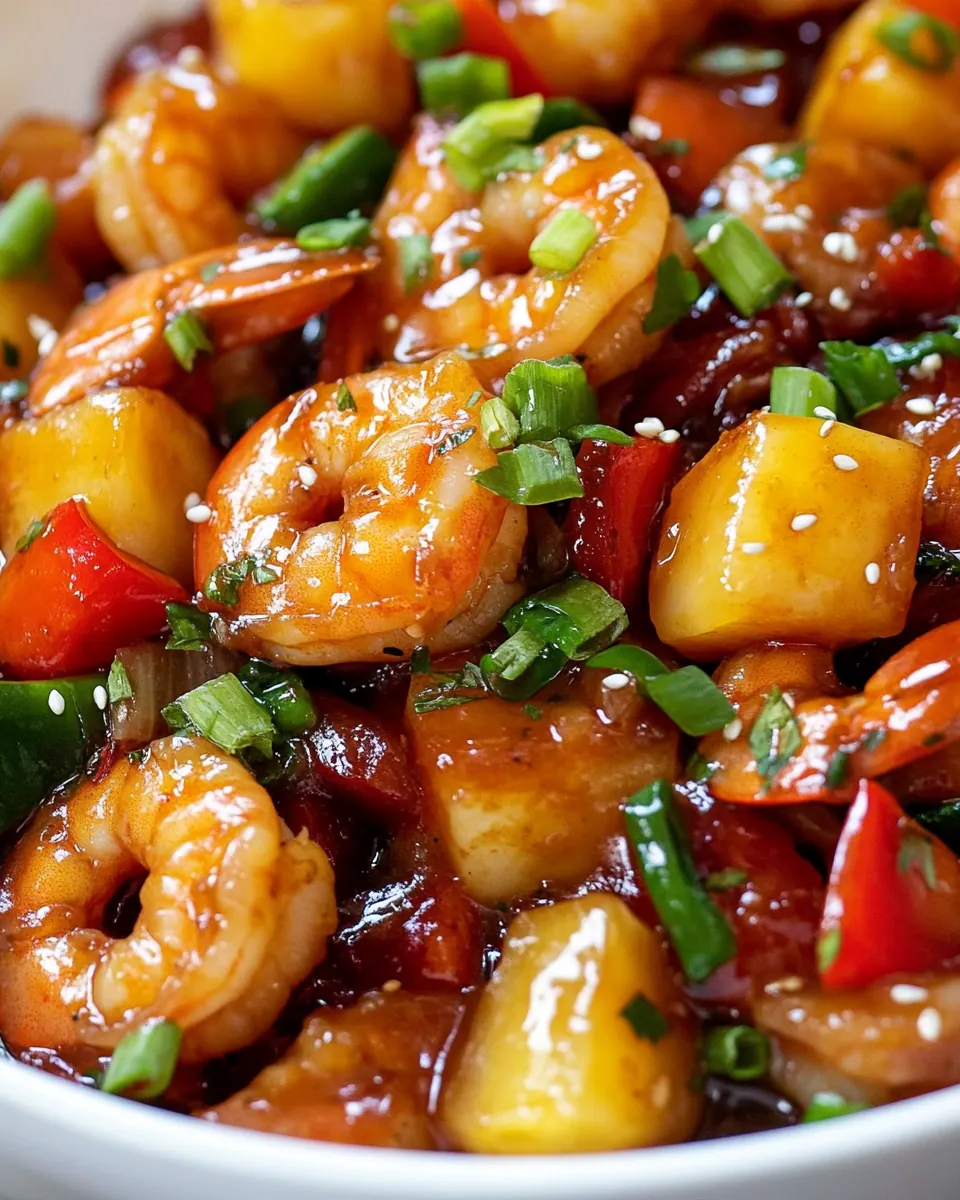 Sweet and Sour Shrimp