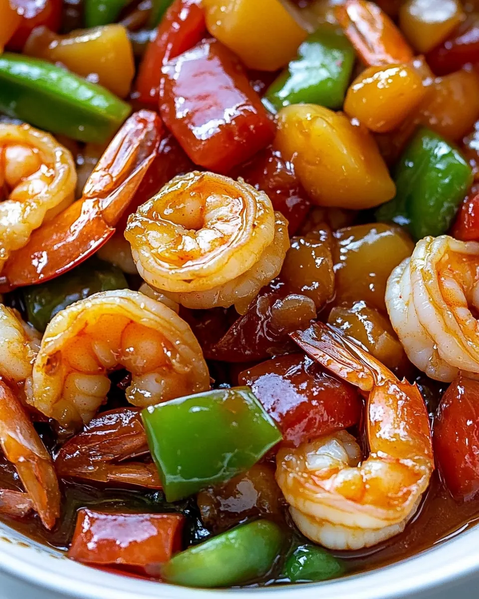 Sweet and Sour Shrimp