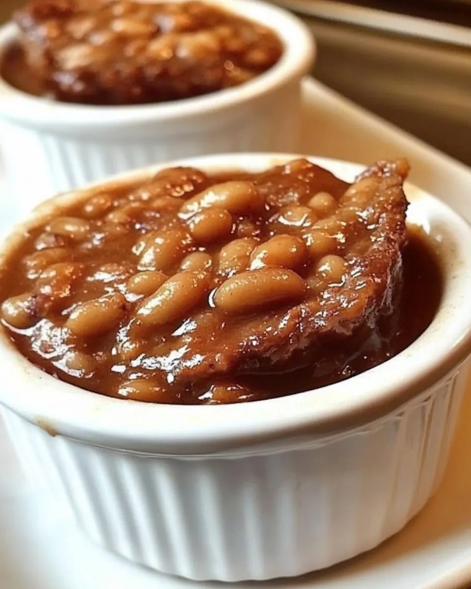 Sweet and Spicy Brisket Baked Beans
