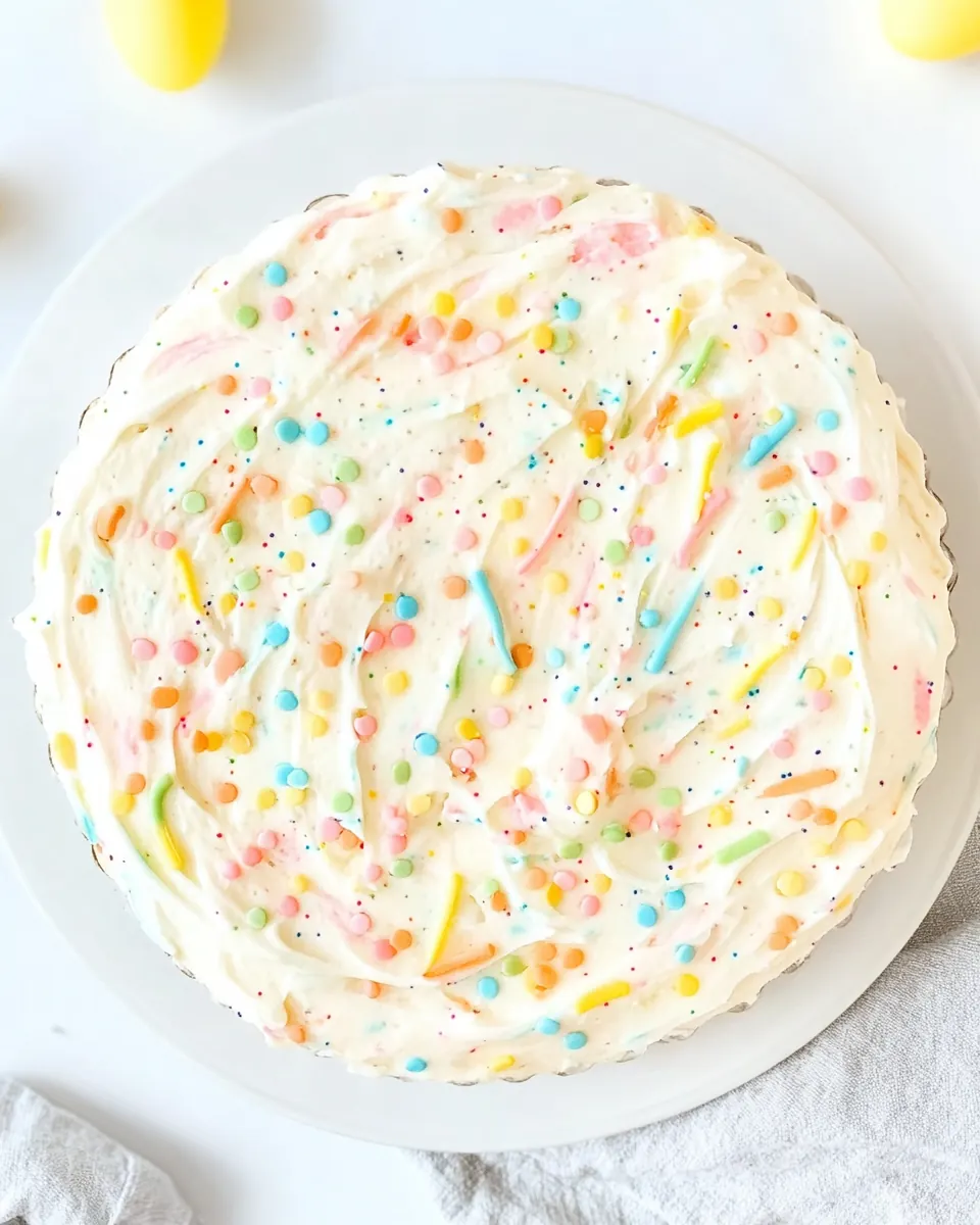 Swirled Easter Cake