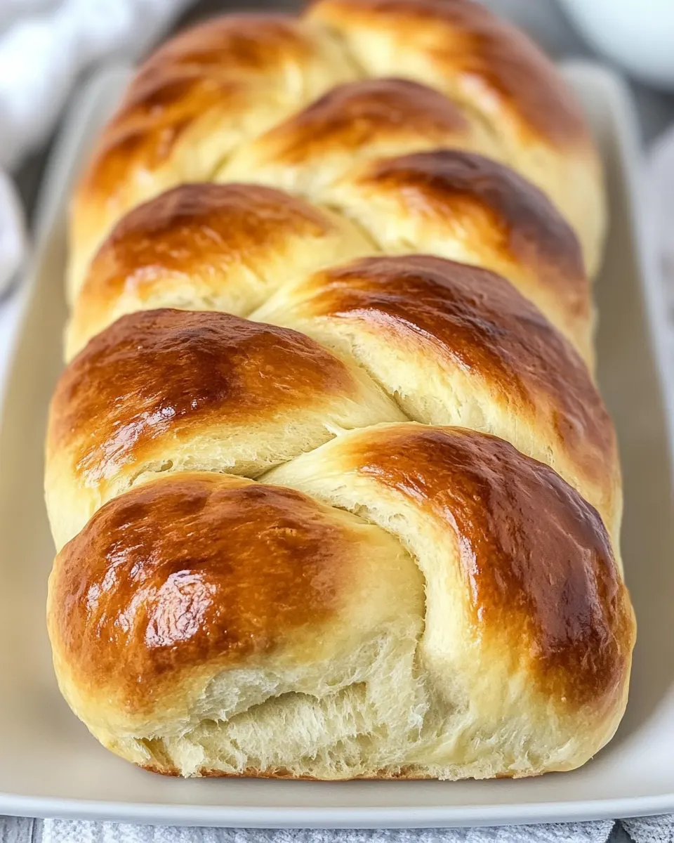Swiss Butter Braided Bread