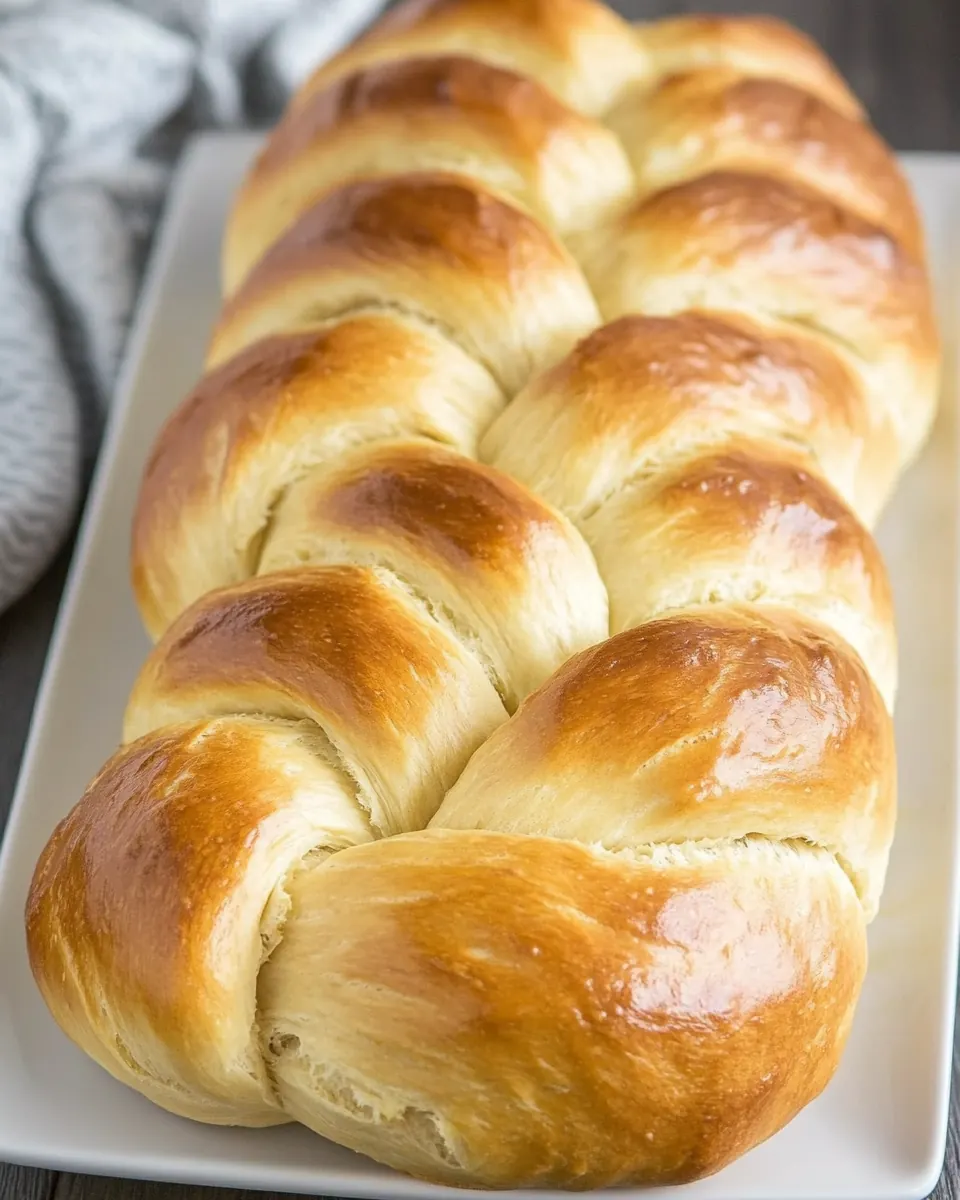 Swiss Butter Braided Bread