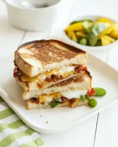 Taco Grilled Cheese Sandwich