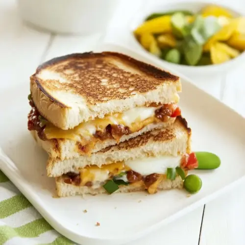 Taco Grilled Cheese Sandwich