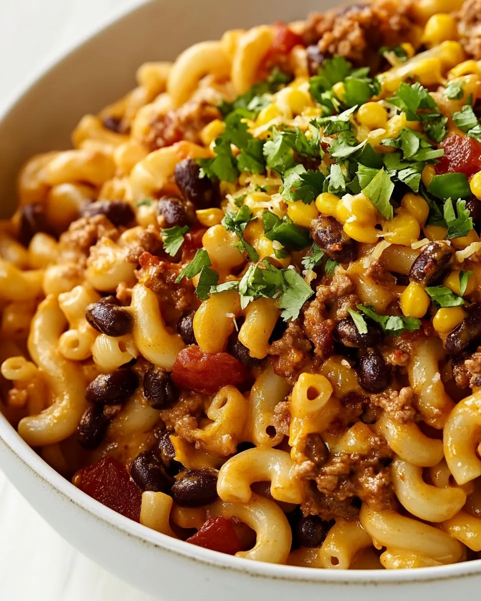 Taco Mac and Cheese