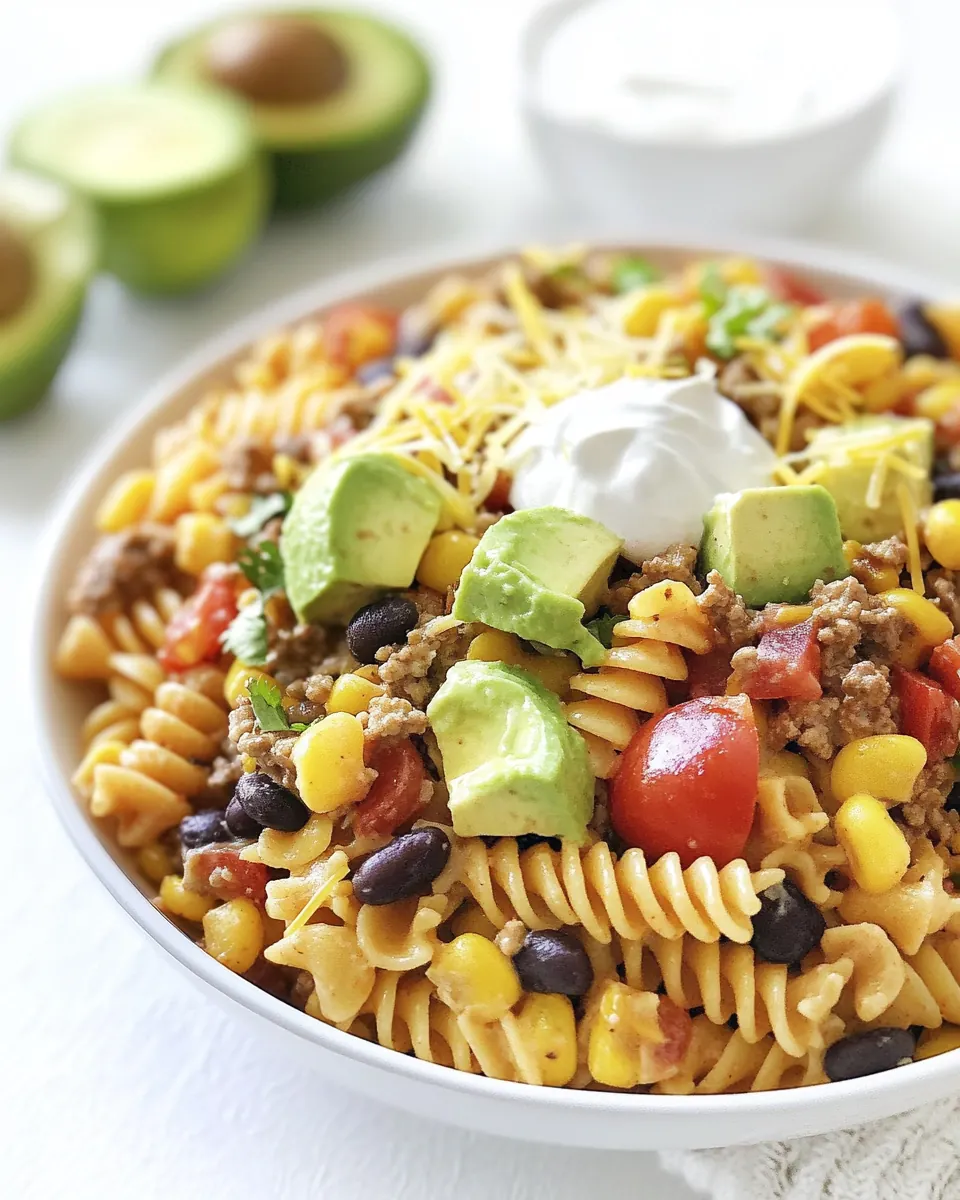 Taco Pasta Salad