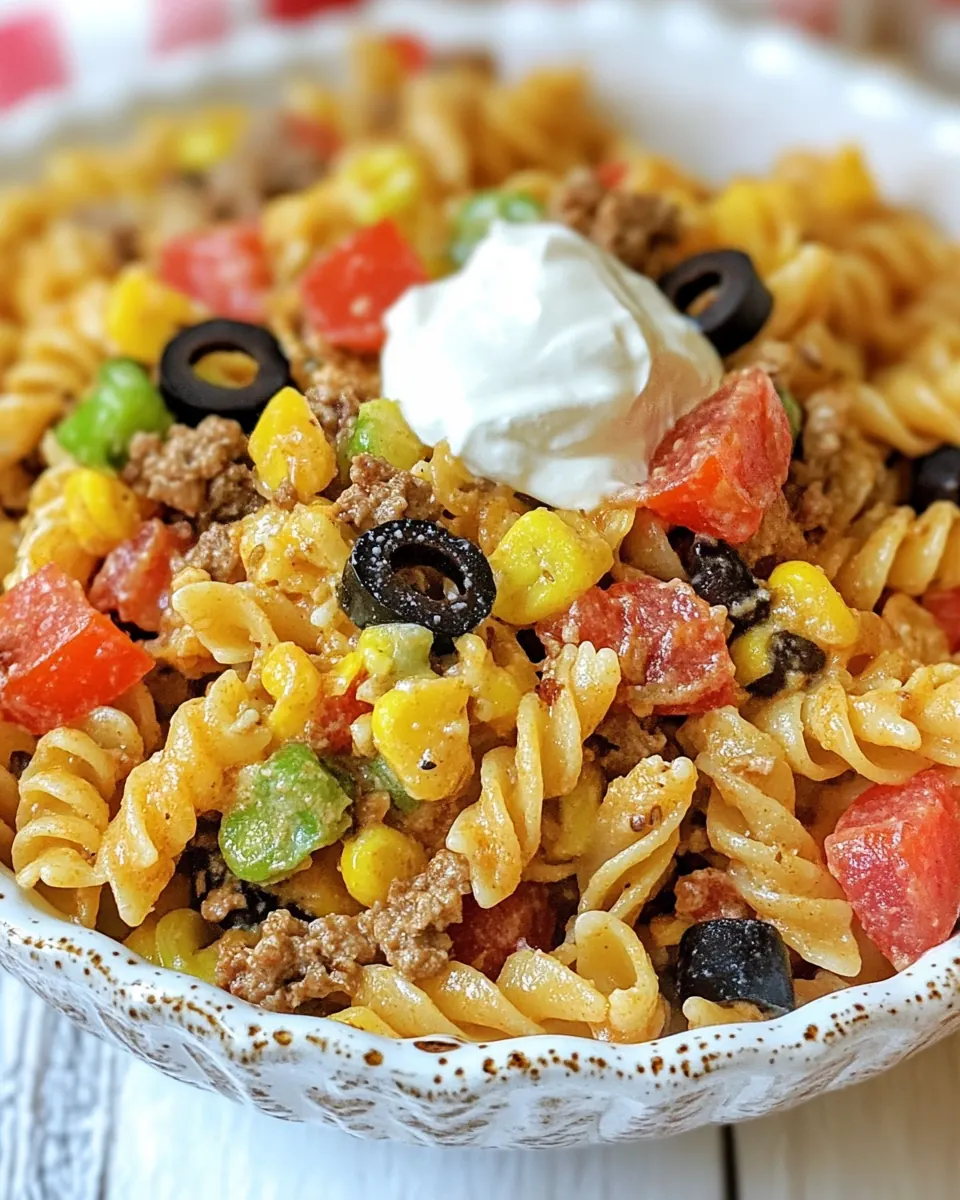 Taco Pasta Salad