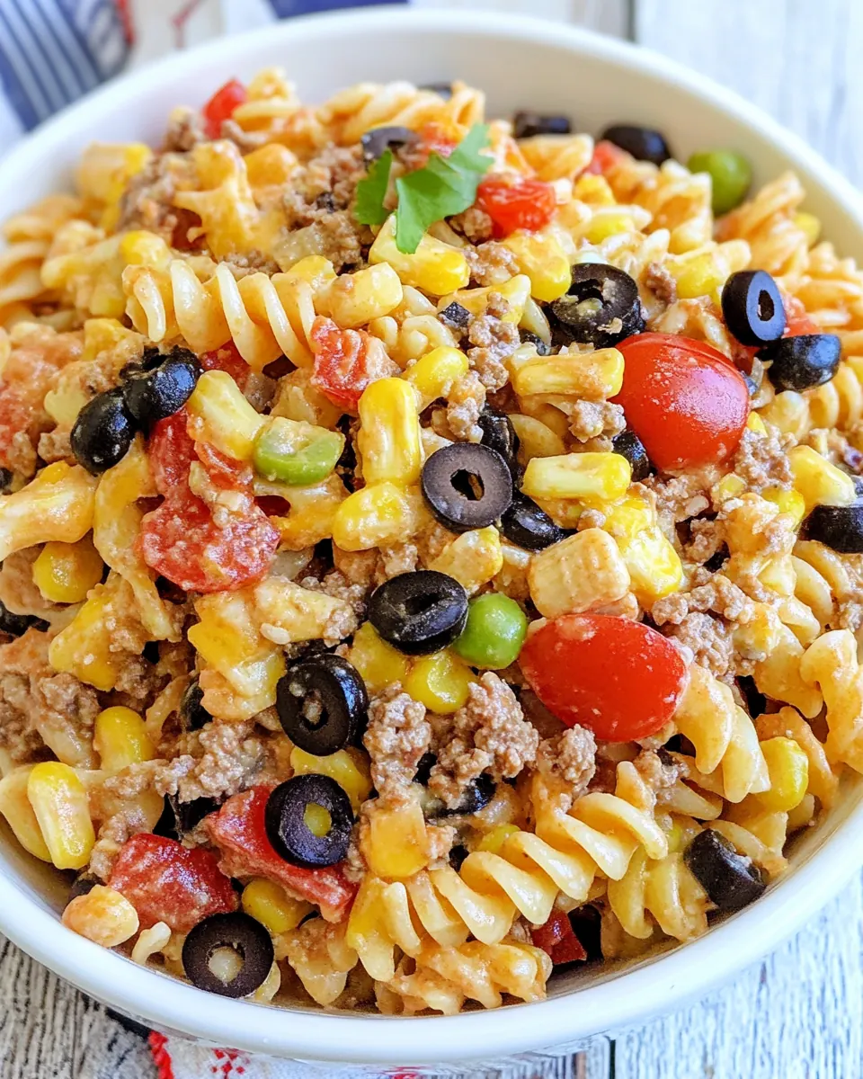 Taco Pasta Salad