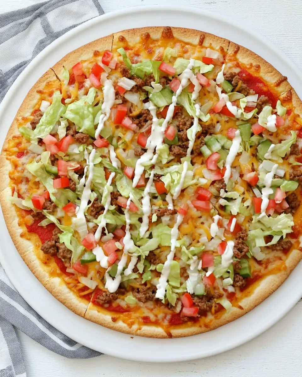 Taco Pizza