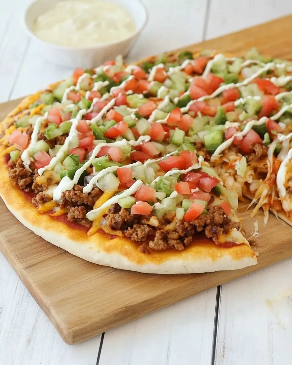 Taco Pizza