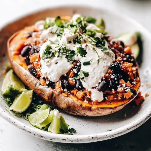Taco Stuffed Sweet Potatoes