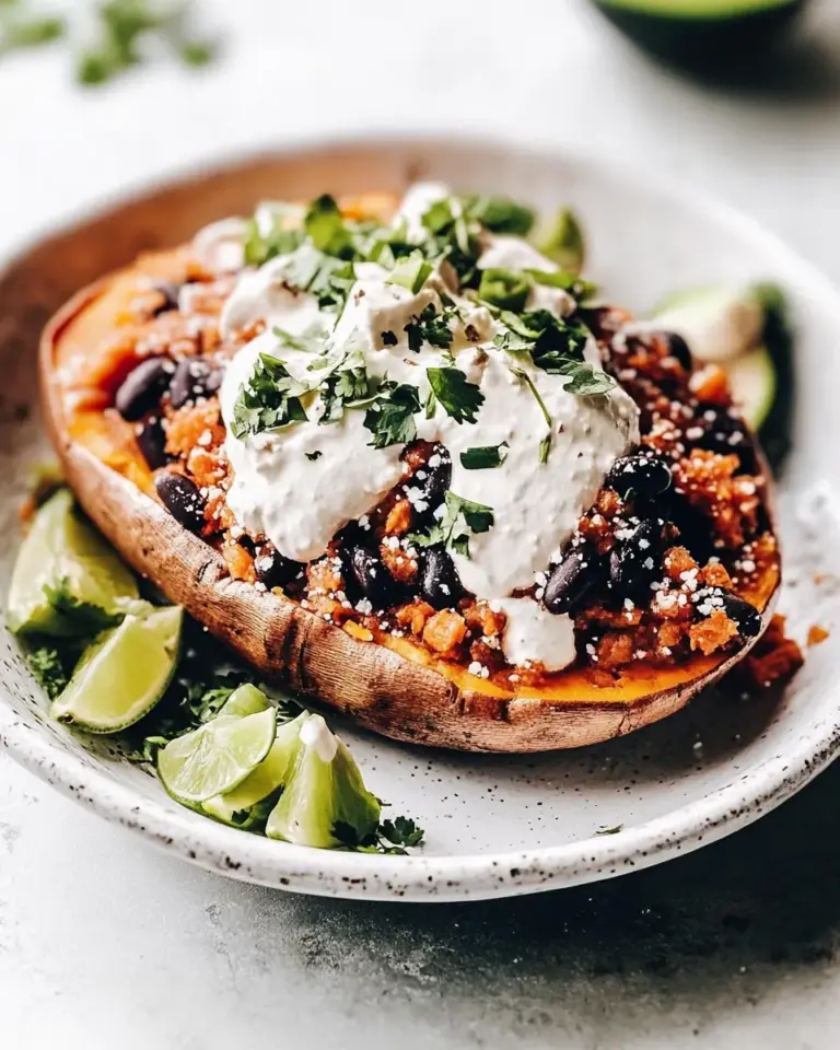 Taco Stuffed Sweet Potatoes