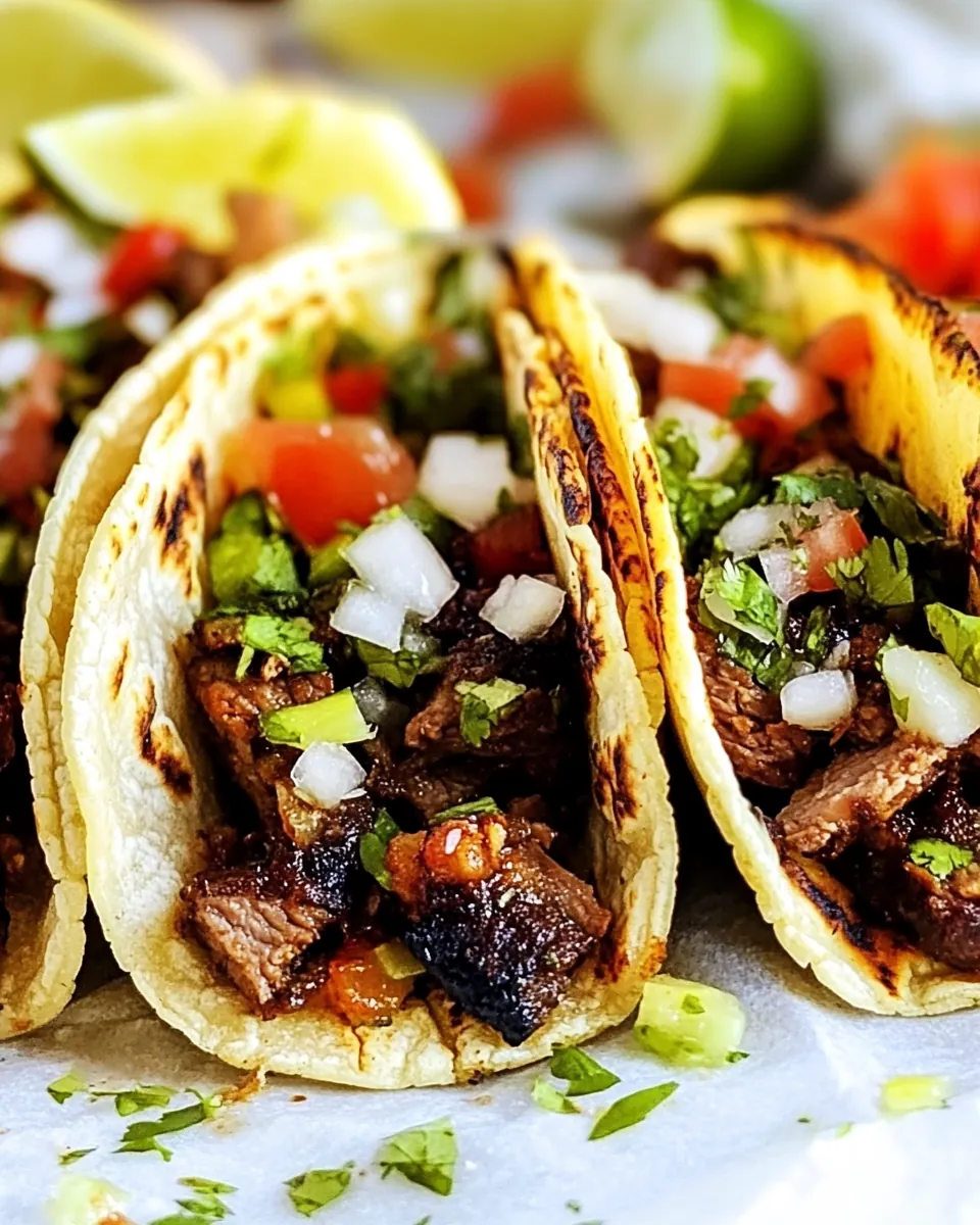 Tacos De Asada