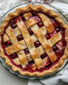 Tart Cherry Pie