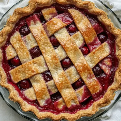 Tart Cherry Pie