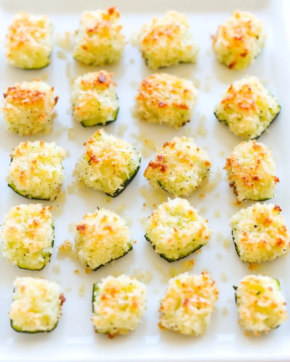 Tater Less Parmesan Zucchini Tots