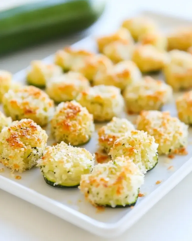 Tater Less Parmesan Zucchini Tots