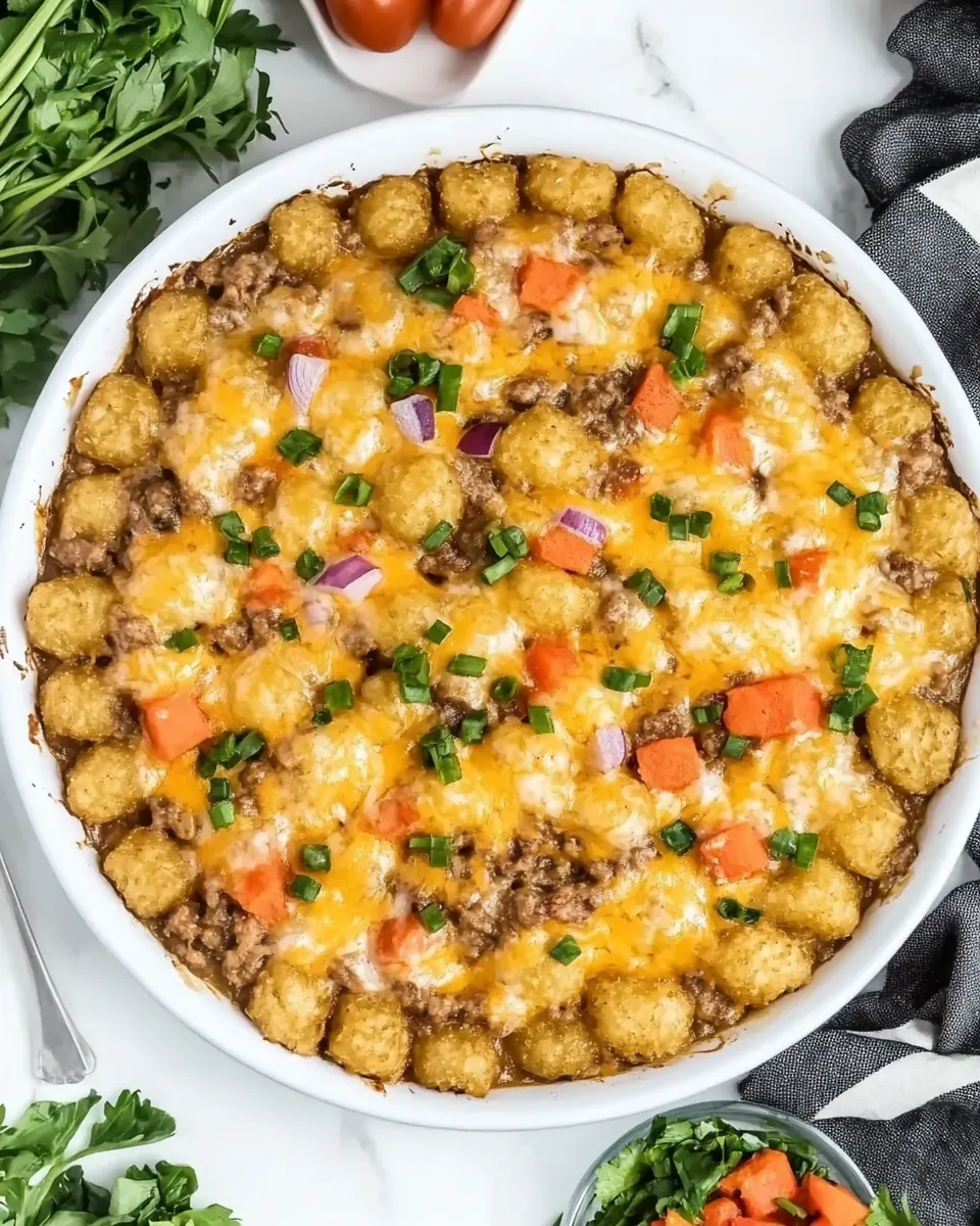 Tater Tot Hotdish