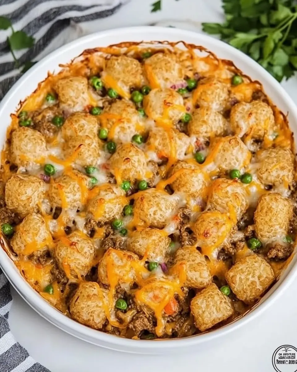 Tater Tot Hotdish