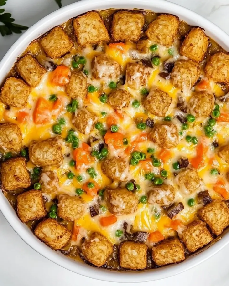 Tater Tot Hotdish