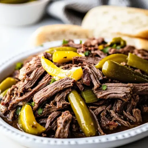 Tender Slow Cooker Italian Beef