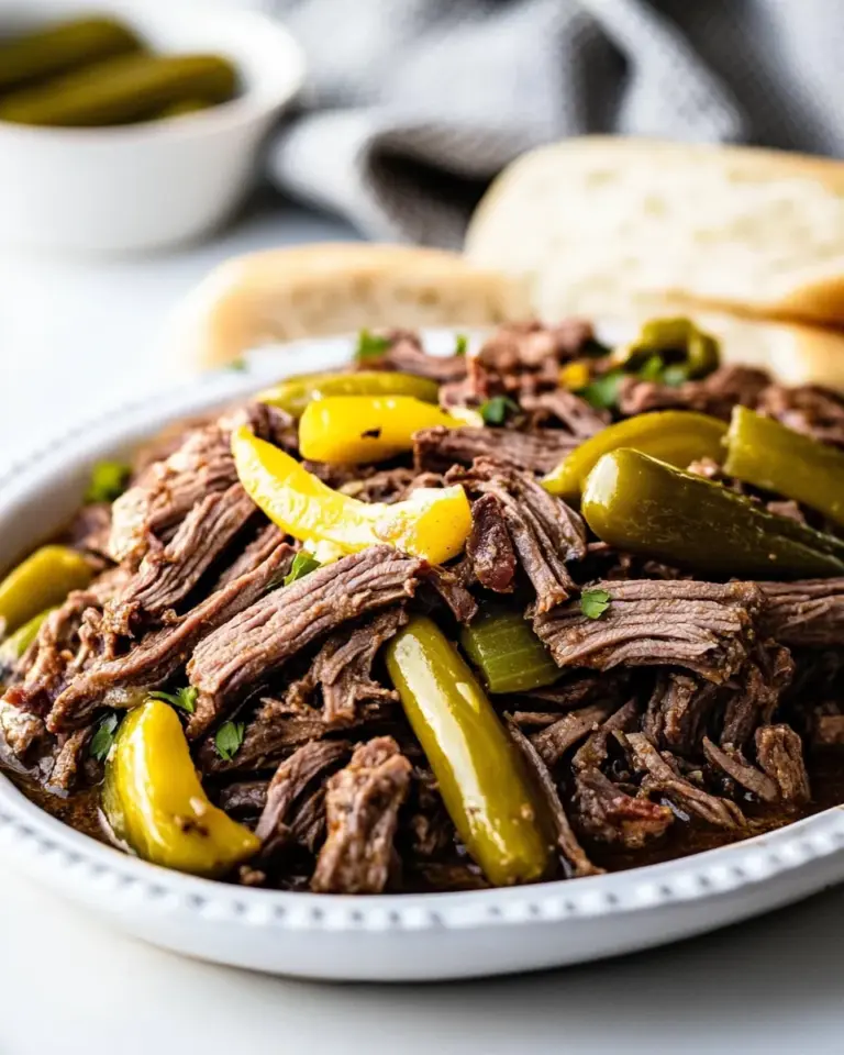 Tender Slow Cooker Italian Beef