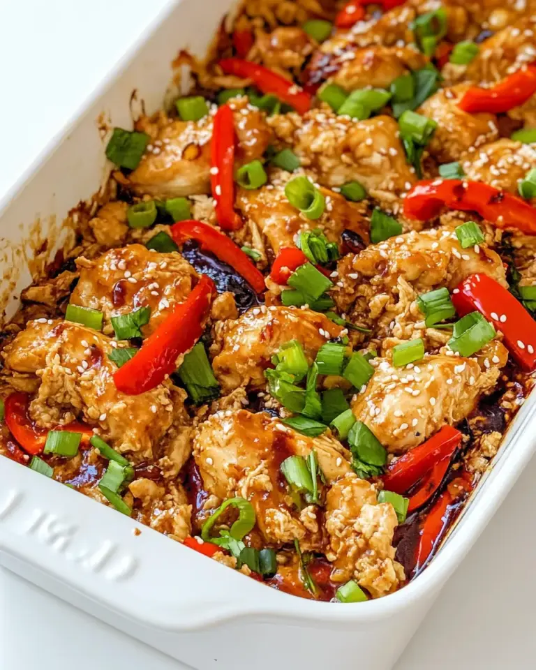 Teriyaki Chicken Casserole