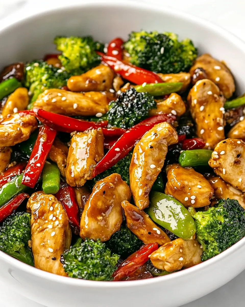 Teriyaki Chicken Stir Fry