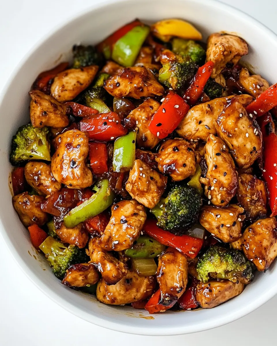Teriyaki Chicken Stir Fry