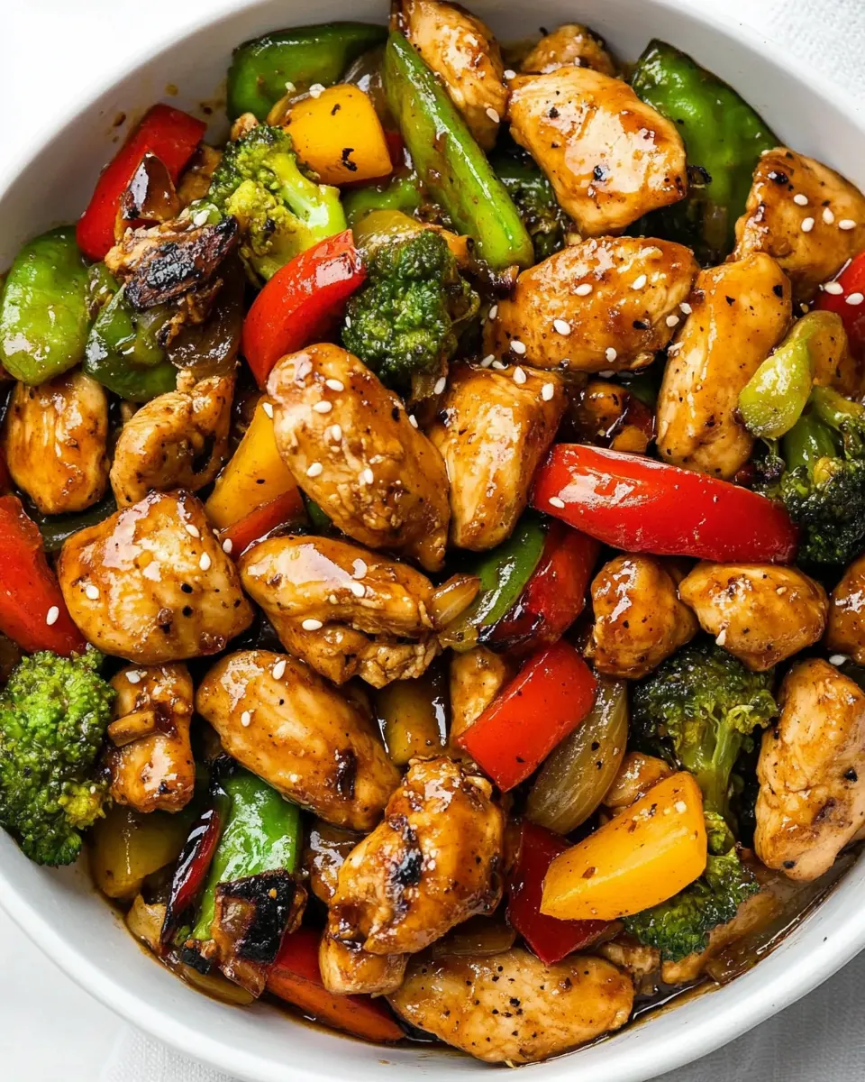 Teriyaki Chicken Stir Fry