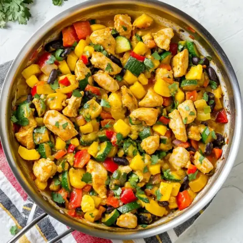 Tex Mex Chicken and Vegetable Skillet