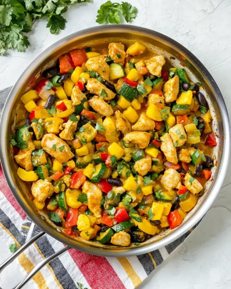 Tex Mex Chicken and Vegetable Skillet