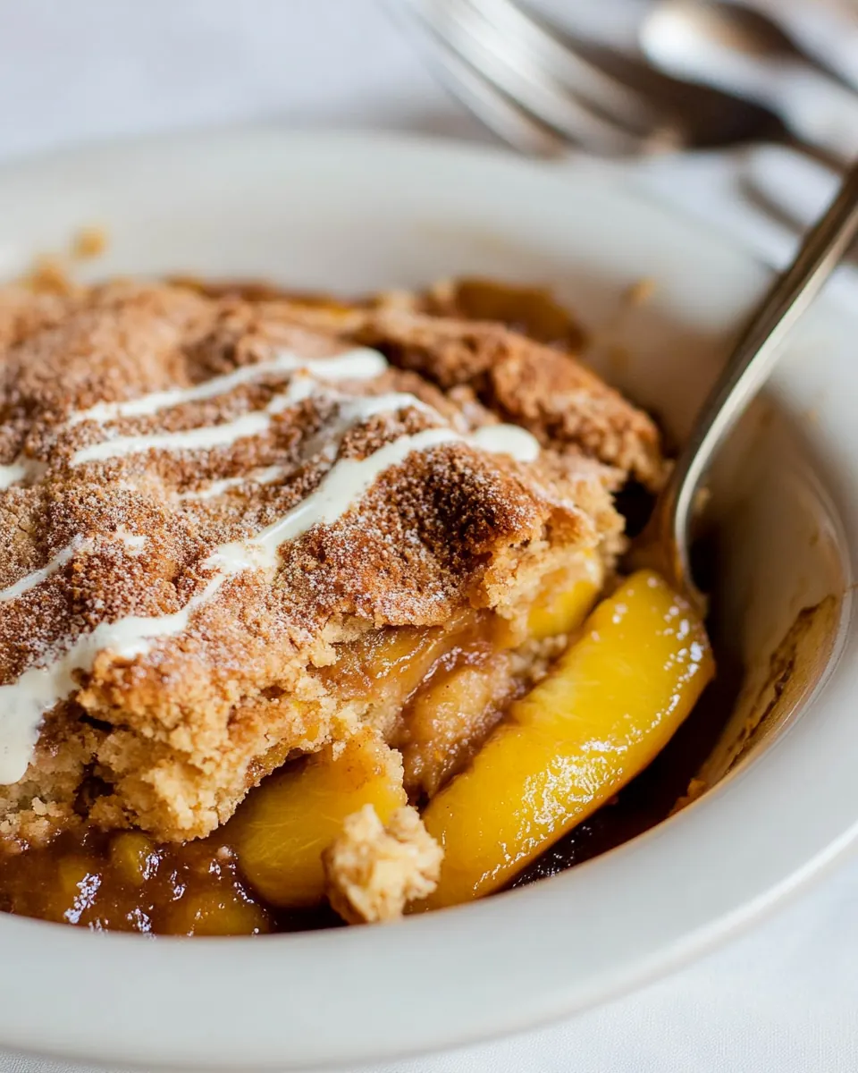 Texas Peach Cobbler