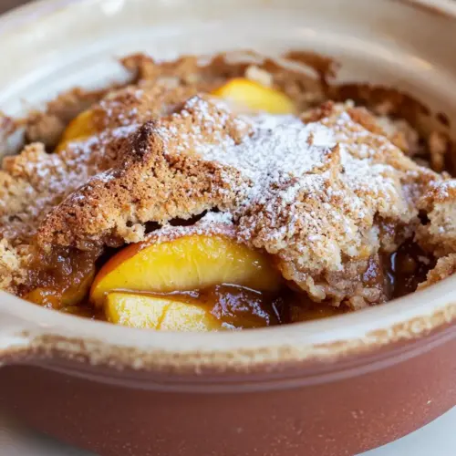 Texas Peach Cobbler