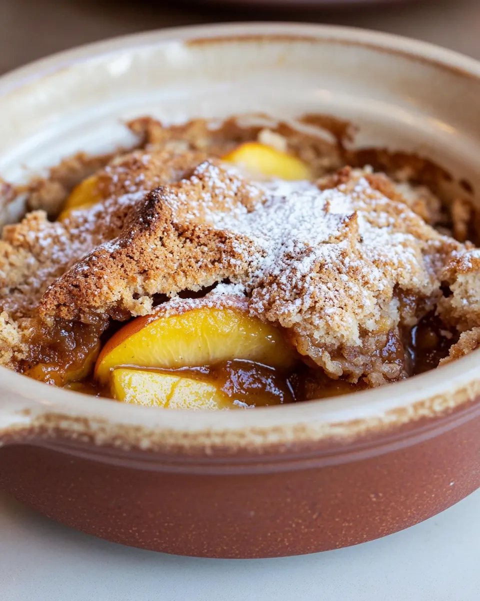 Texas Peach Cobbler