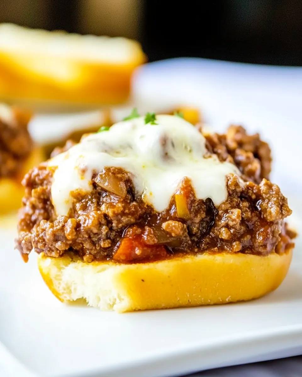 Texas Toast Sloppy Joes