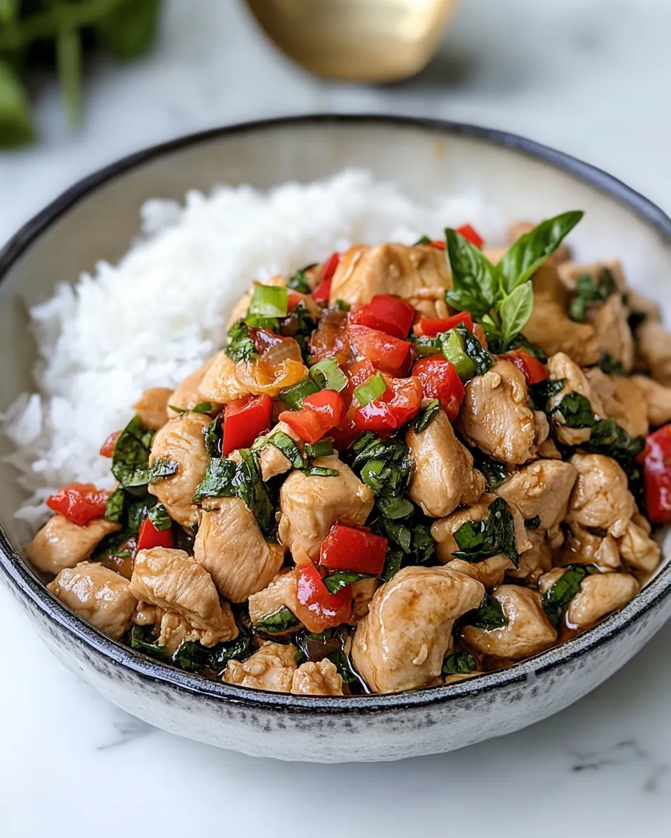 Thai Basil Chicken