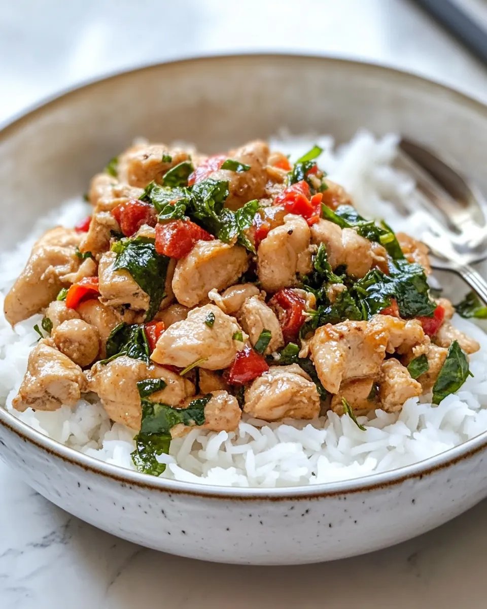 Thai Basil Chicken