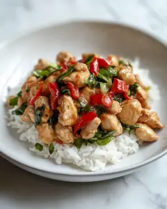 Thai Basil Chicken