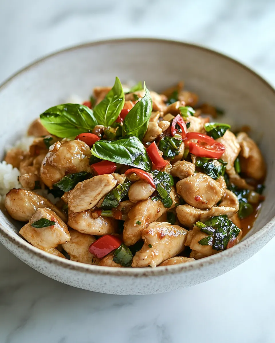 Thai Basil Chicken
