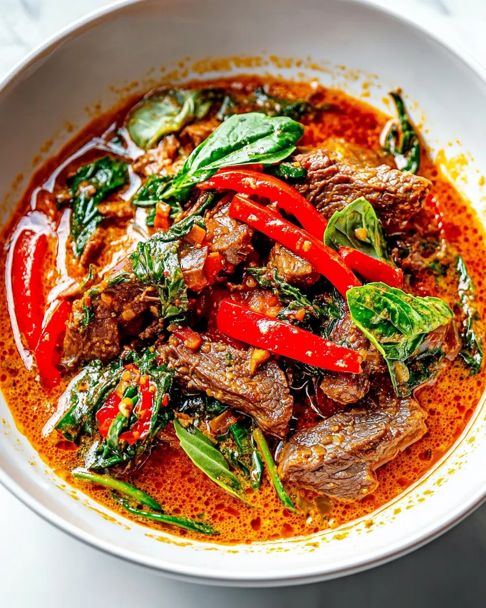 Thai Beef Curry